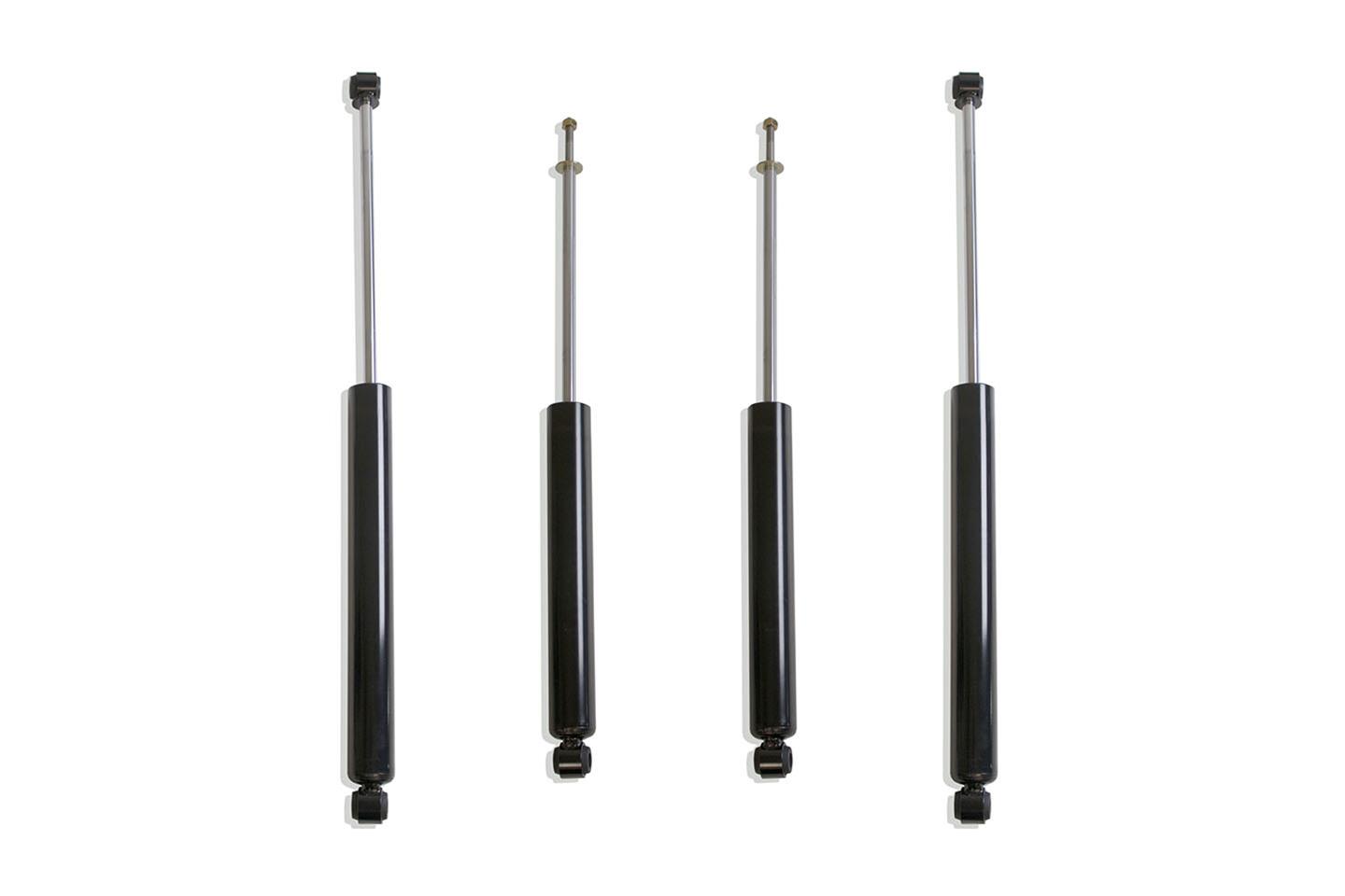 MaxTrac 17-19 Ford F-250/350 4WD Dually 6in Front & 2in Rear Shock Absorbers