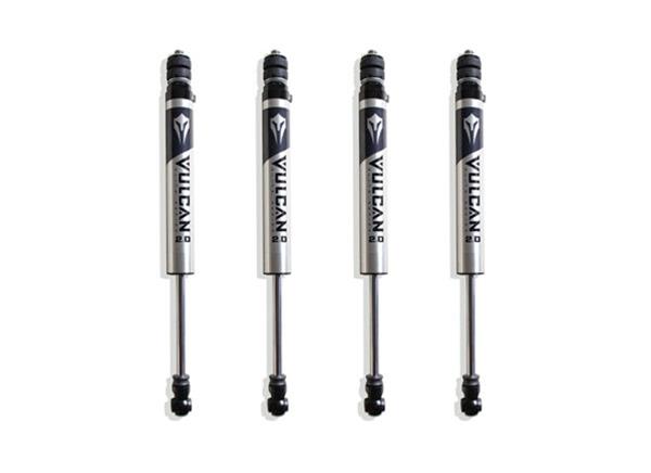 MaxTrac Suspension Shocks and Struts 947240VA 2014-2024 RAM 2500 4WD F&R VULCAN SERIES IFP SHOCKS - 4" LIFT HEIGHT (FACTORY REAR AIR RIDE)
