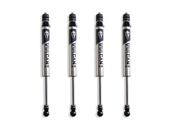 MaxTrac Suspension Shocks and Struts 947260VA 2014-2024 RAM 2500 4WD F&R VULCAN SERIES IFP SHOCKS - 6" LIFT HEIGHT (FACTORY REAR AIR RIDE)
