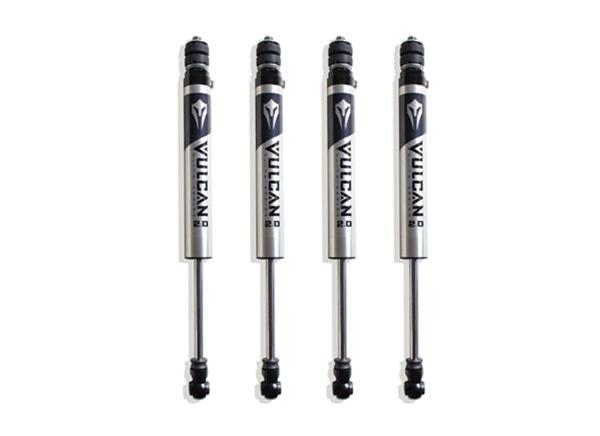 MaxTrac Suspension Shocks and Struts 947280VA 2014-2024 RAM 2500 4WD F&R VULCAN SERIES IFP SHOCKS - 8" LIFT HEIGHT (FACTORY REAR AIR RIDE)