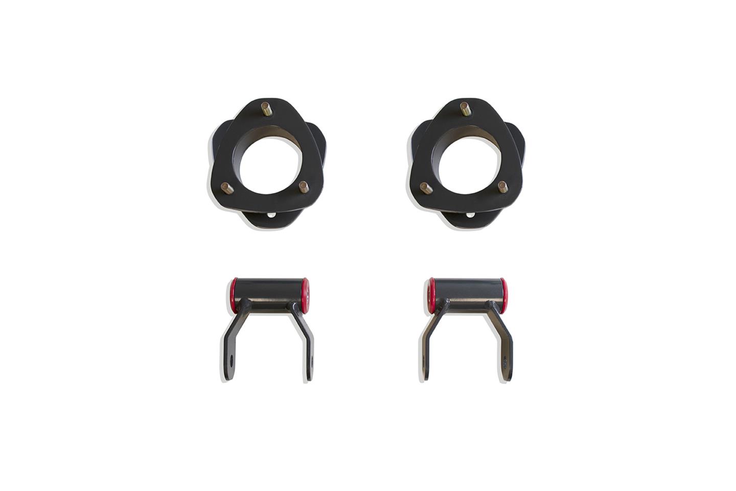 MaxTrac Suspension Leveling Kits for 2004-2014 F-150 - MP883132 Kit, Front Spacers, Rear Shackles, 3 in. Front, 1 in. Rear, Ford, Kit
