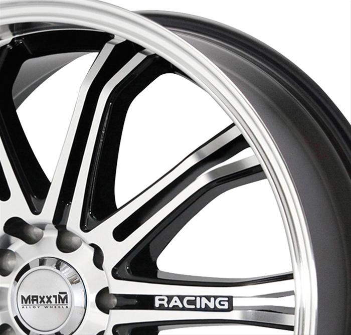 SUBARU SVX Maxxim Wheel 4S67T04405 Maxxim Ferris Gloss Black Wheels ...