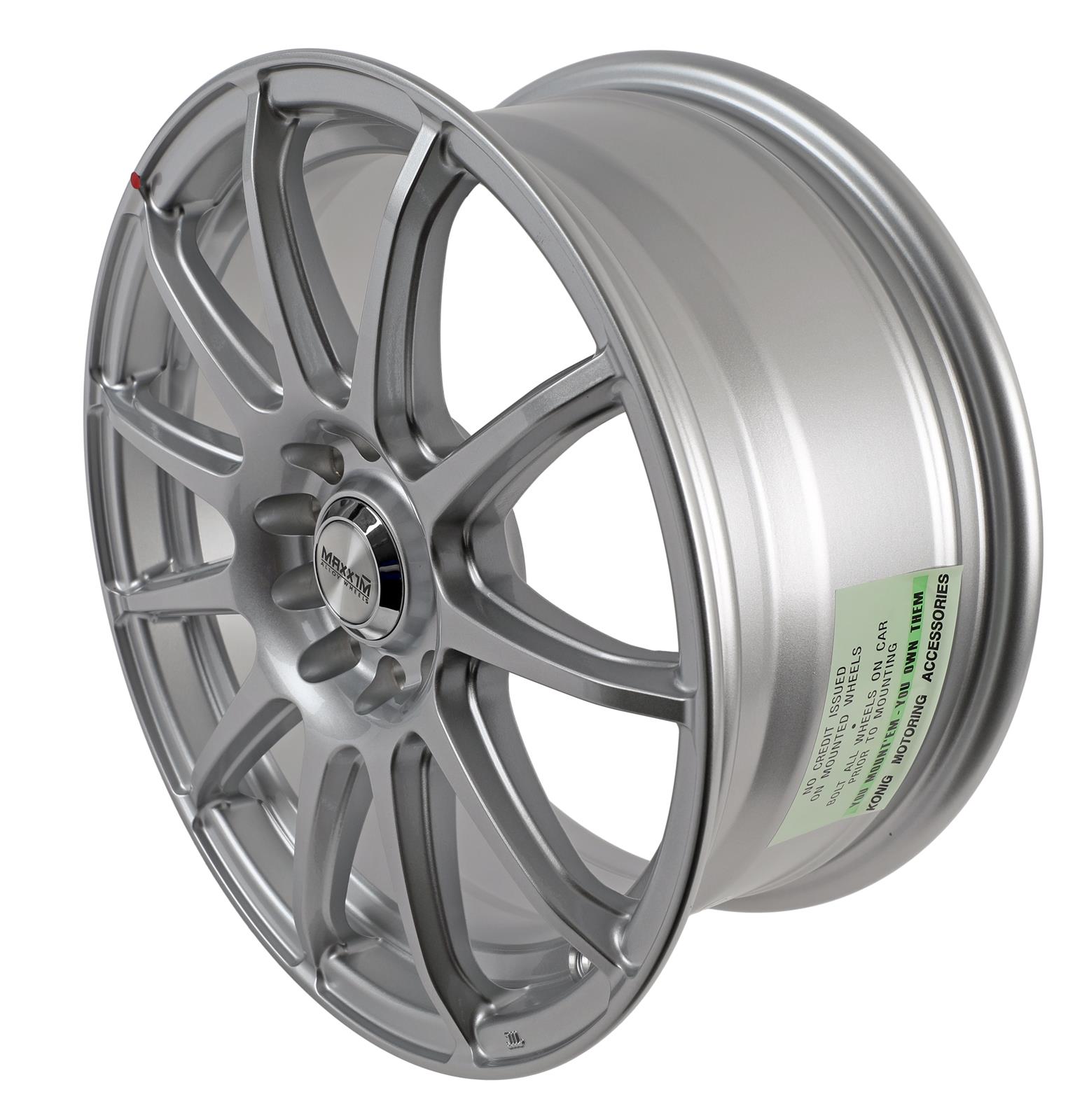 Maxxim Wheel WN67T1540S Maxxim Winner Silver Wheels | Summit Racing