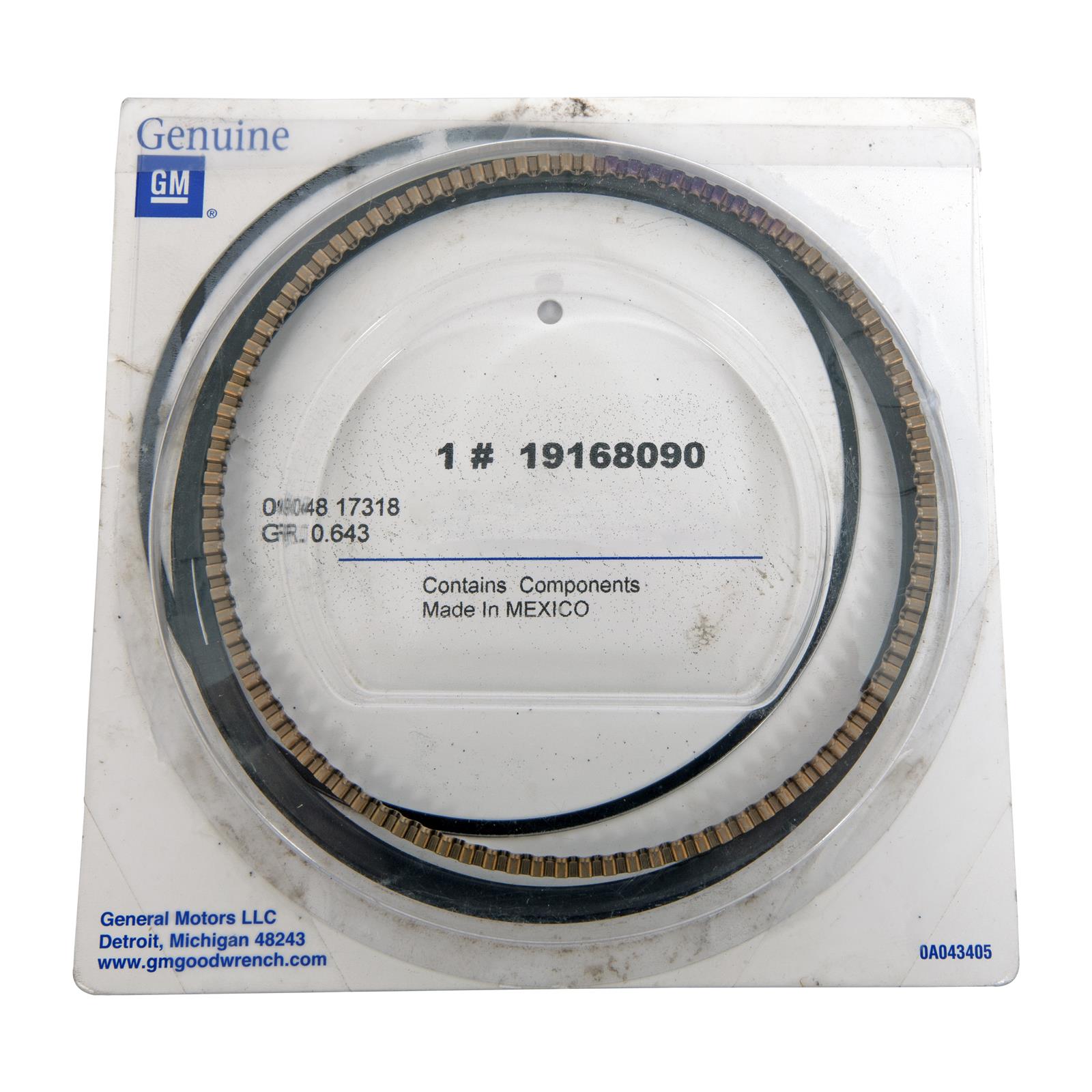 Chevrolet Performance 19168090 Chevrolet Performance Piston Rings 