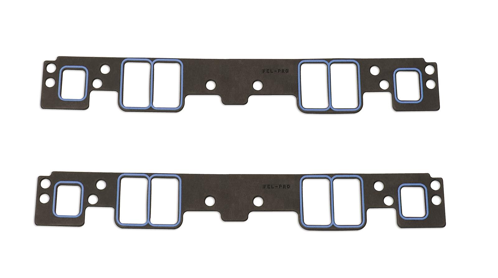 Chevrolet Performance Intake Manifold Gaskets 19301685 Gaskets, 0.120 in. Thick, 1.080 in. Port Width, 2.160 in. Port Height, Chevy, 5.7L, Set thumbnail 2