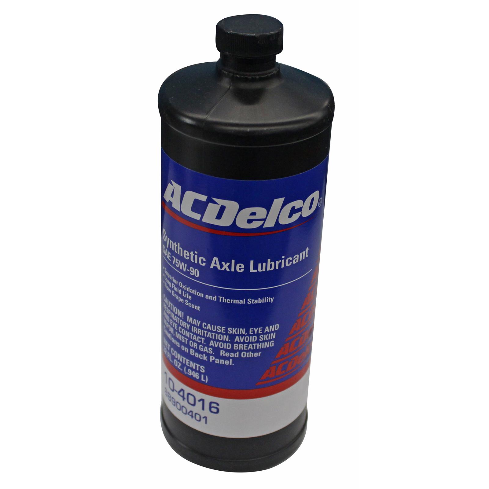 Chevrolet performance gm synthetic axle lubricant 88900401 free