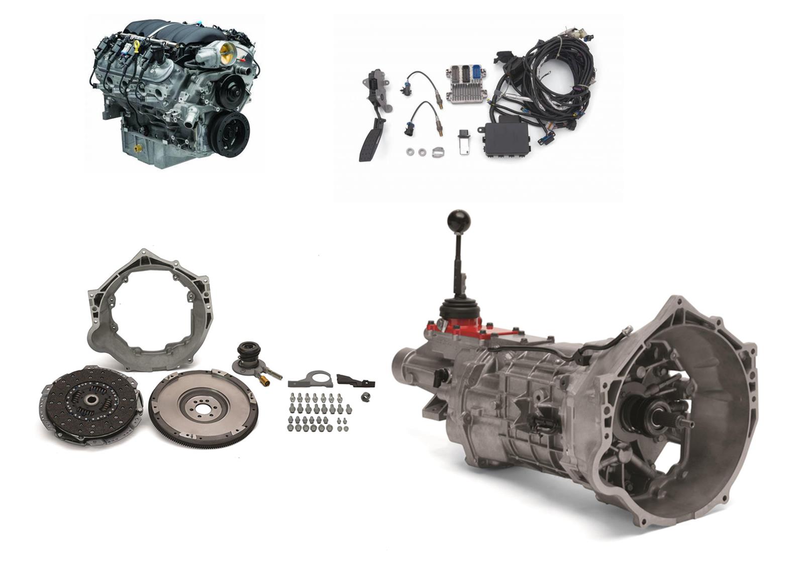 Chevrolet Performance S202263 Chevrolet Performance LS3 525 HP Engine