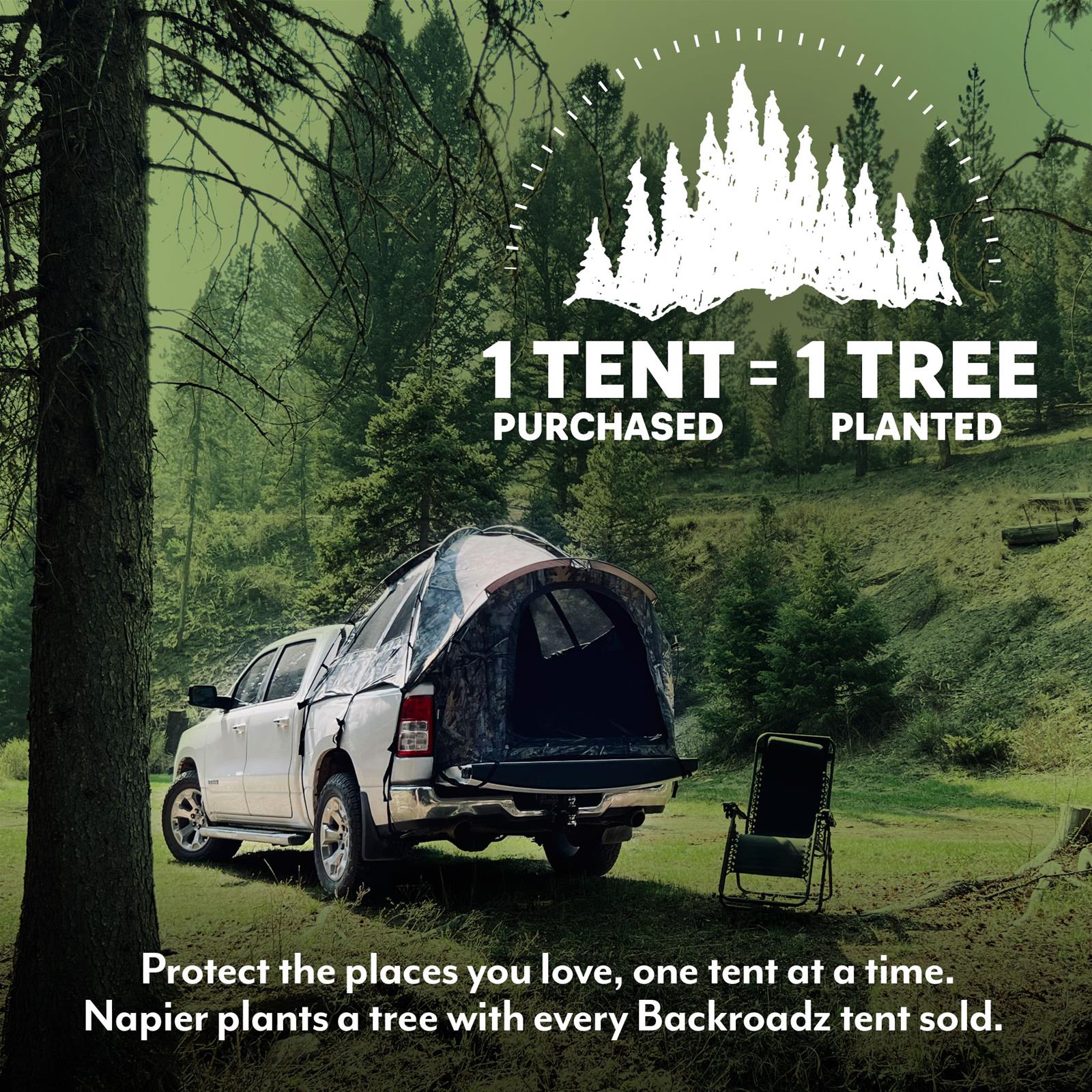 Napier 19166 Napier Backroadz Camo Truck Tents | Summit Racing