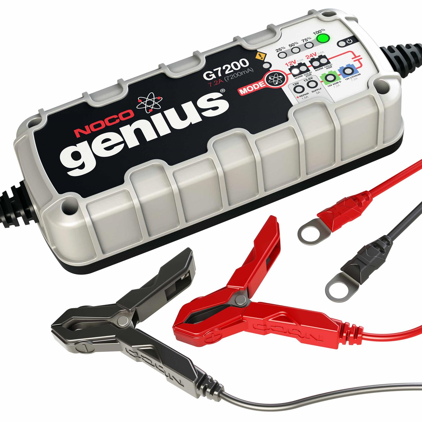 NOCO G7200 NOCO Genius Smart Battery Chargers Summit Racing