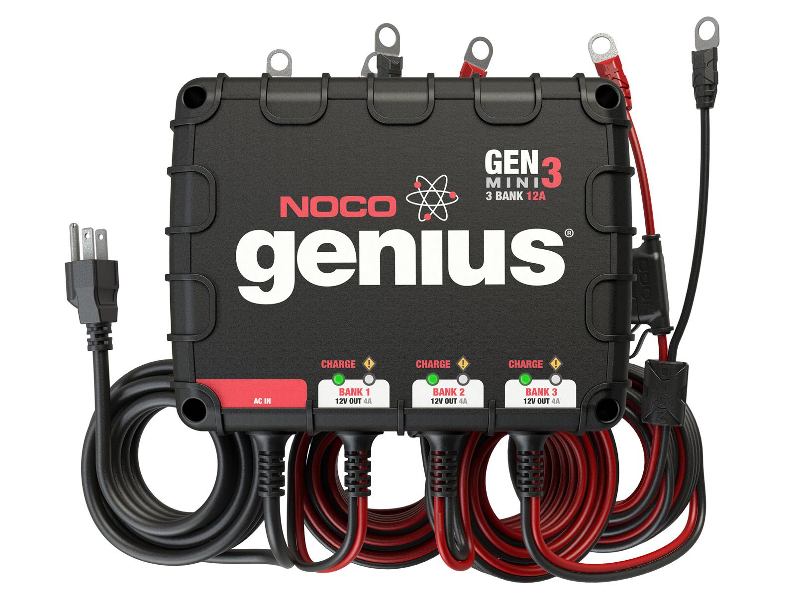 NOCO GENM3 NOCO Genius GEN3 On-Board Battery Chargers | Summit Racing