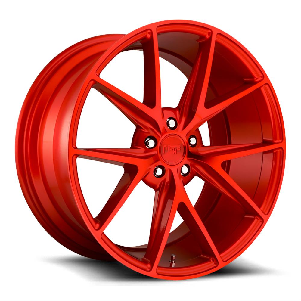 Niche Wheels M186200021+40 Niche M186 Misano Gloss Red Wheels