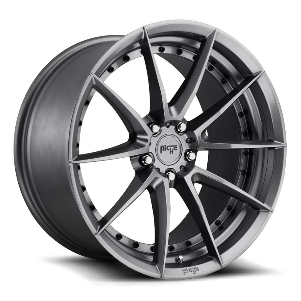 Niche Wheels M197209065+35 Niche M197 Sector Gloss Anthracite Wheels