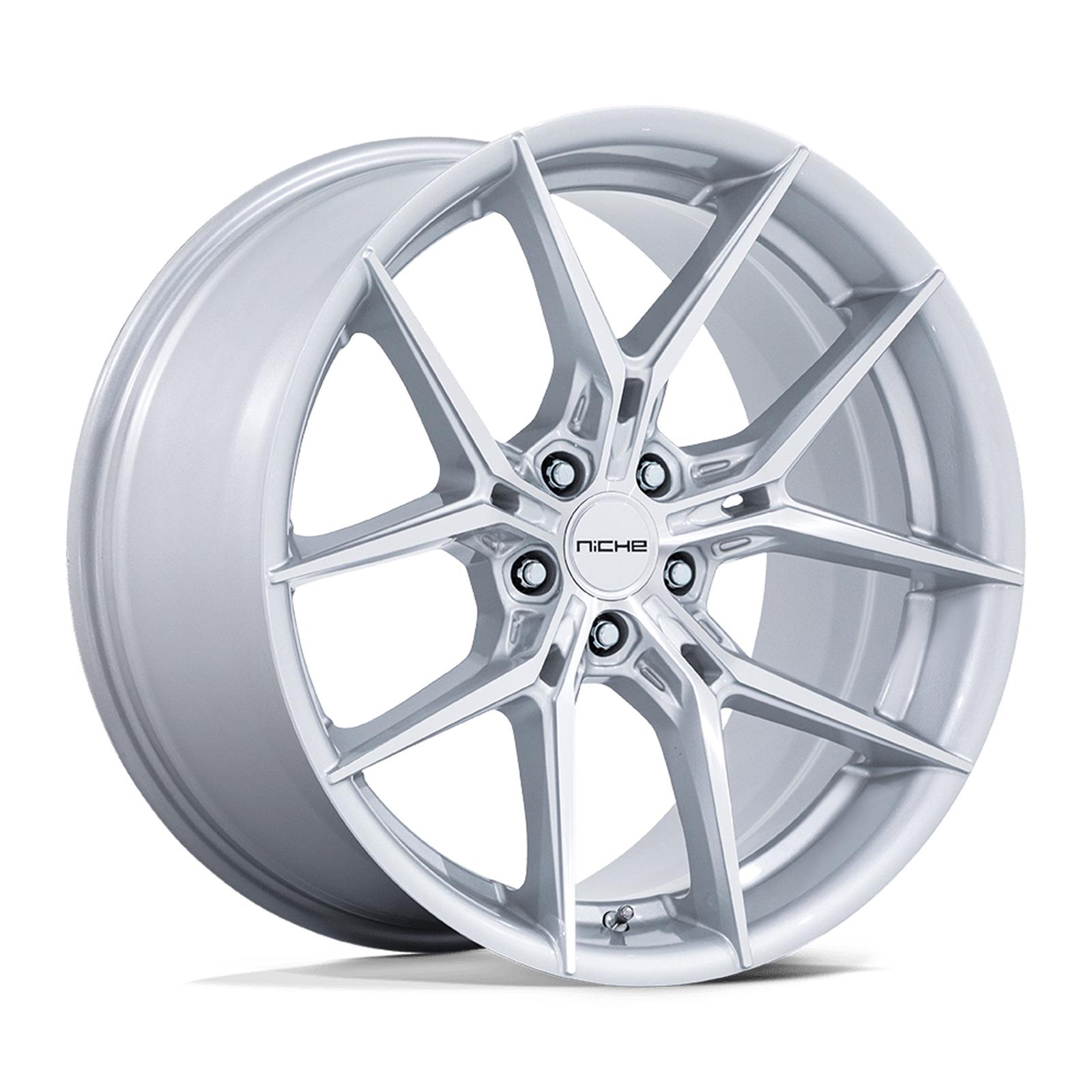 タイヤ・ホイール NcNc Niche Wheels NC279SD18954940 Niche NC279 Prodigy 5 Gloss Silver
