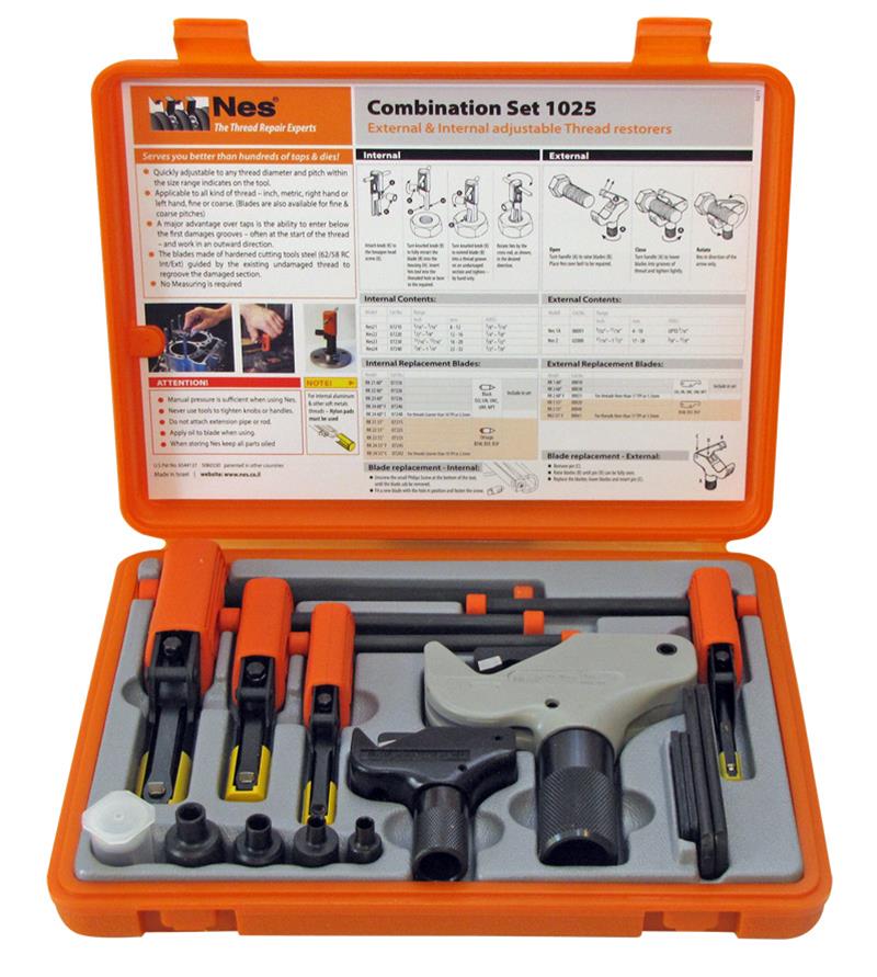 NES Thread Tool NES1025 Nes Combination Thread Repair Tool Sets