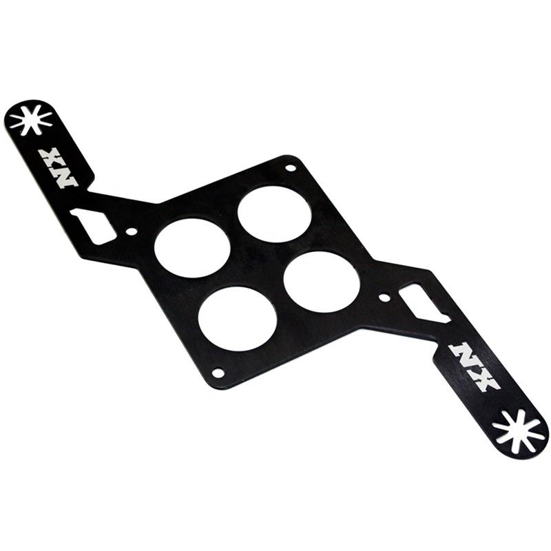 Nitrous Express 15729 Carb Solenoid Bracket 4500 Dominator Flange