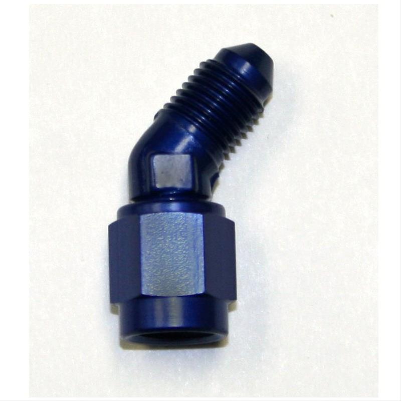Nitrous Express 3AN Male x 45 -3 Female Swivel - Blue thumbnail 2
