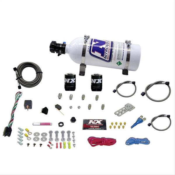 Nitrous Express GM EFI Race Single Nozzle Nitrous Kit (100-250HP) w/5lb Bottle