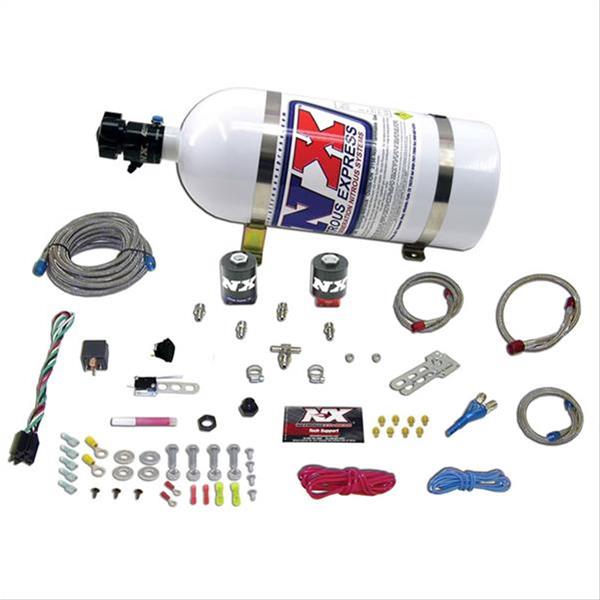 Nitrous Express E85 Universal Nitrous Kit for EFI (Single Nozzle Application) w/o Bottle
