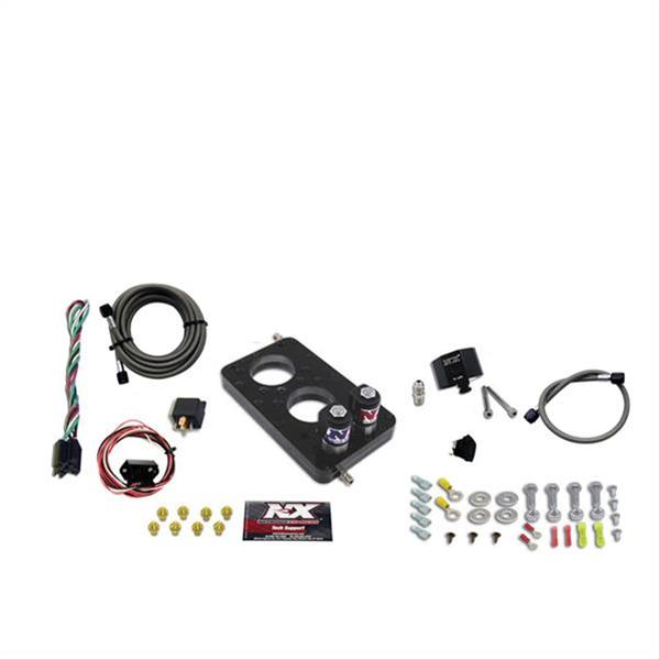 Nitrous Express 05-10 Ford Mustang 4.6L 3 Valve Nitrous Plate Kit (50-150HP) w/o Bottle