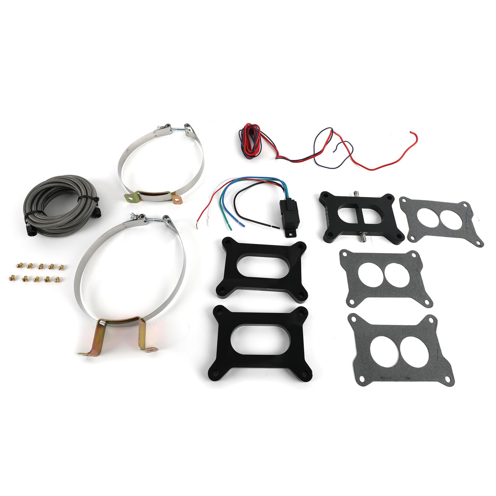 Nitrous Express Holley 2-BBL Tri-Power (3 Plates) Gasoline (50-300hp)