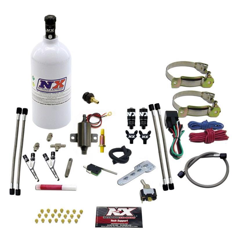 Nitrous Express 2 Cyl Vortech Nitrous Kit w/2.5lb Bottle