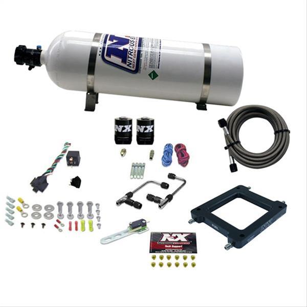 Nitrous Express Nx 15 Nitrous Express Gemini Twin Stage 6 Plate Nitrous Systems Summit Racing