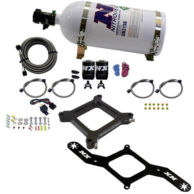 Nitrous Express 4150 Assassin Plate Stage 6 Alcohol 50-300HP (10lb Bottle)