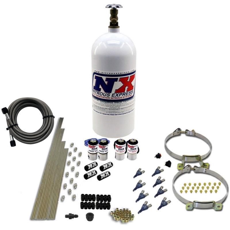 Nitrous Express Mainline Direct Port Low Press Nitrous Kit w/10lb Bottle thumbnail 2