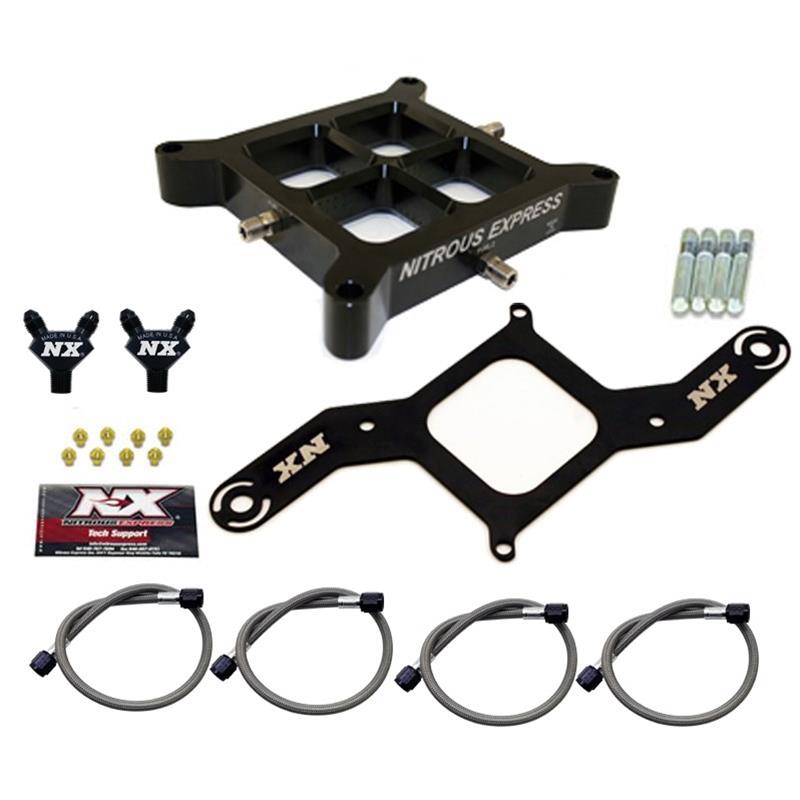 Nitrous Express 4150 Crossbar Nitrous Plate Conversion Stage 6 thumbnail 3