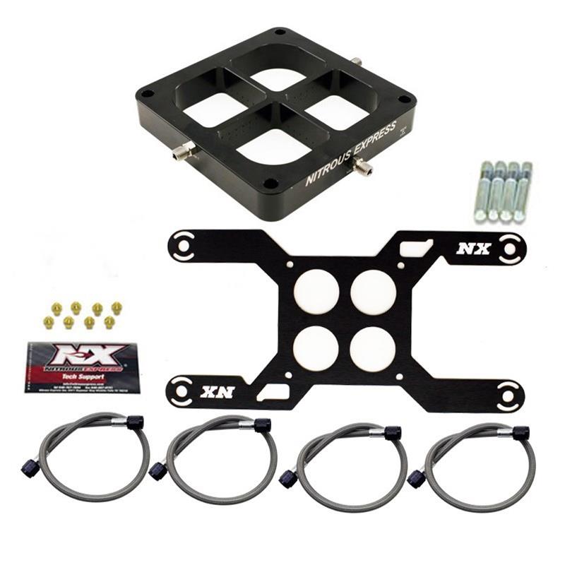 Nitrous Express Cross Bar Dual Stage 4500 Nitrous Plate Conversion(50-800HP) thumbnail 2