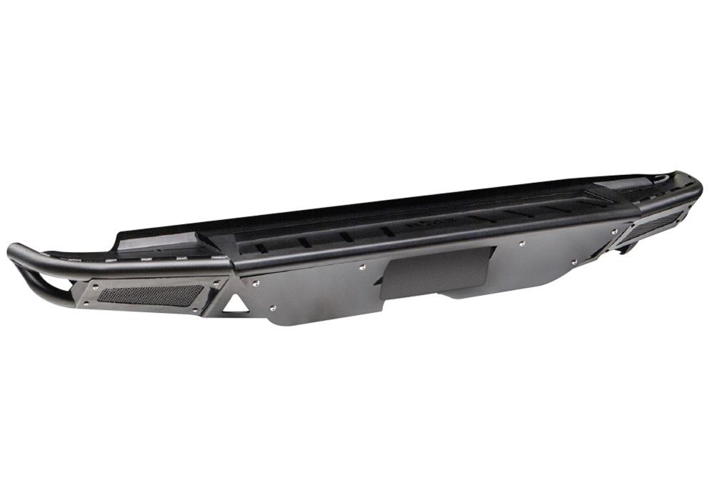 N-FAB RBS-H Pre-Runner Rear Bumpers C14RBS-H Bumper, Pre-Runner, Tube Style, Steel, Gloss Black Powdercoated, Chevrolet, GMC, Rear, Each thumbnail 3