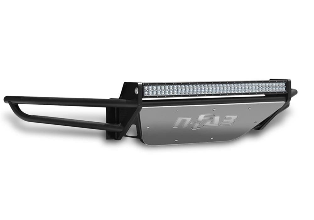 N-FAB Full Replacement R.S.P. Front Bumpers for 2014-2015 SILVERADO 1500 - C141LRSP Bumper, R.S.P., Front, Tube Style, Steel, Black Powdercoated, Chevy, Each thumbnail 3
