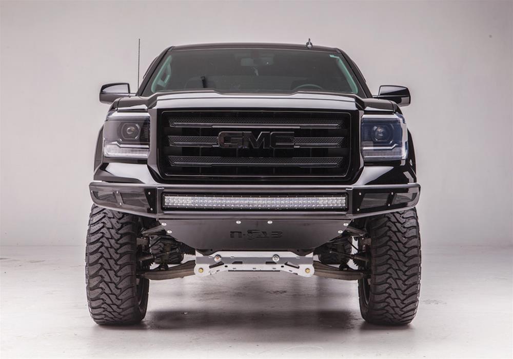 N-FAB M-RDS Pre-Runner Front Bumpers C161MRDS-TX Bumper, Pre-runner Bumper, Fabricated, Steel, Black Textured Powdercoated, Chevrolet, Each thumbnail 2