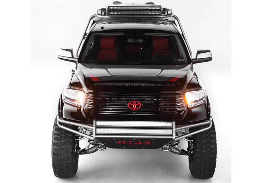 N-FAB Full Replacement R.S.P. Front Bumpers for 2004-2008 F-150, 2004 F-150 HERITAGE - F042LRSP Bumper, R.S.P., Front, Tube Style, Steel, Black Powdercoated, Ford, Each thumbnail 3