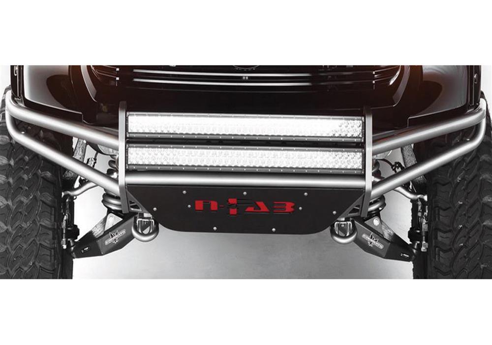 N-FAB Full Replacement R.S.P. Front Bumpers for 2004-2008 F-150, 2004 F-150 HERITAGE - F042LRSP Bumper, R.S.P., Front, Tube Style, Steel, Black Powdercoated, Ford, Each thumbnail 2