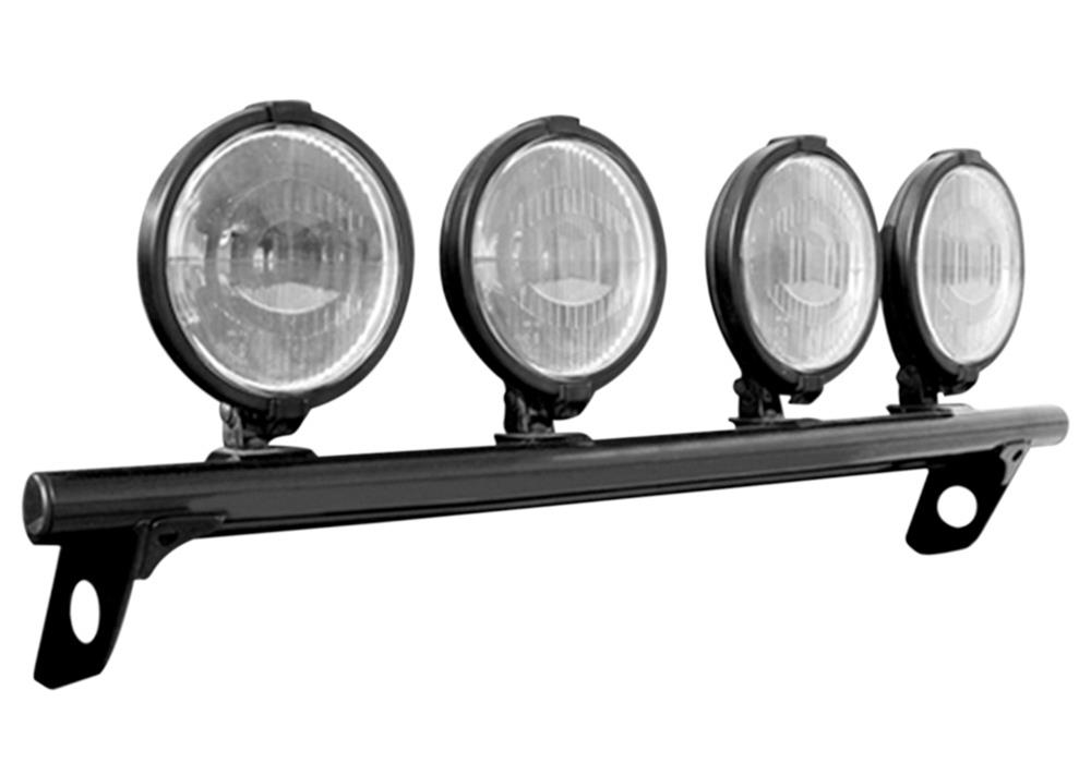 N-fab Light Mounting Bars F184LB L.M.S. (Light Solution), Bar, Gloss Black thumbnail 2