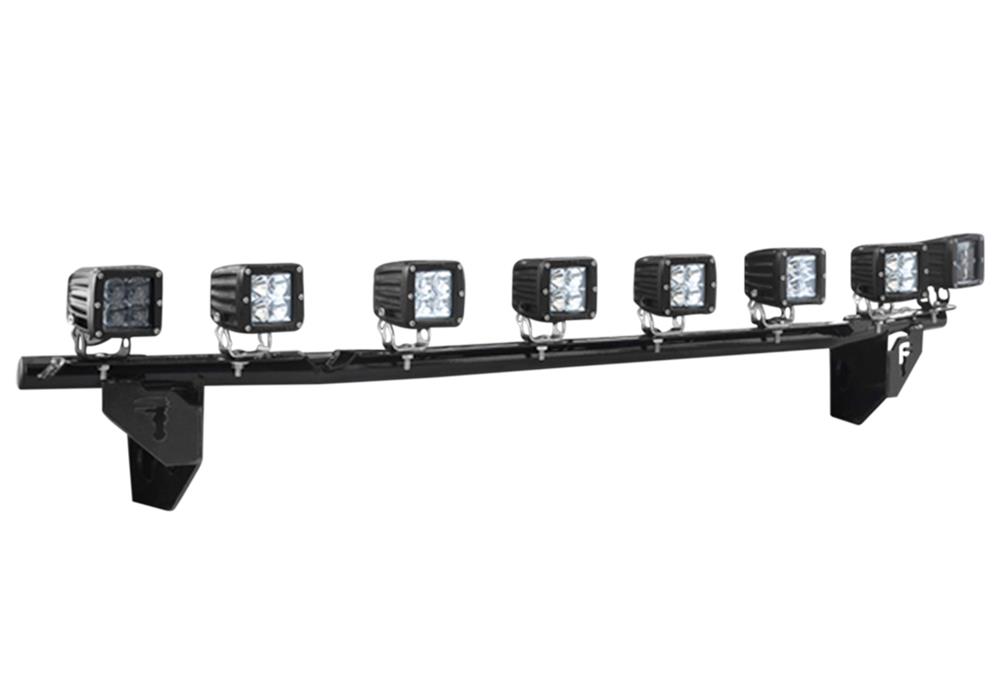 N-fab Light Mount Brackets F1730LD Auxiliary Bracket, Bar, Gloss Black