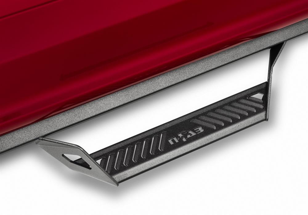 N-fab - Running Boards, Nerf Bars and Rock Sliders for 2017-2023 F-250 SUPER DUTY, F-350 DUTY PRF1777QC-TX Predator PRO, Predator Pro Step System, Textured Black 2017 Ford / Super Duty SuperCab All Beds Gas / thumbnail 2