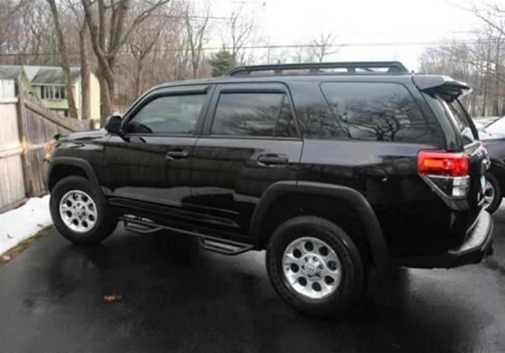 N-fab - Running Boards, Nerf Bars and Rock Sliders for 2010-2013 4RUNNER T0960R-GB Step Systems, Step, Gloss Black 10-13 Toyota 4 Runner 4 Door SUV Gas SRW thumbnail 3