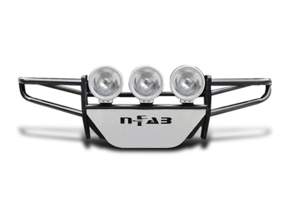 N-FAB Full Replacement R.S.P. Front Bumpers for 2005-2015 TACOMA - T053RSP-TX Bumper, R.S.P., Front, Tube Style, Steel, Black Textured Powdercoated, Toyota, Each thumbnail 4