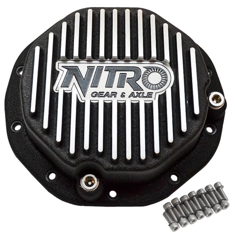 Nitro Gear & Axle NPCOVERGM8.5 Nitro Gear and Axle Finned Differential Covers Summit Racing