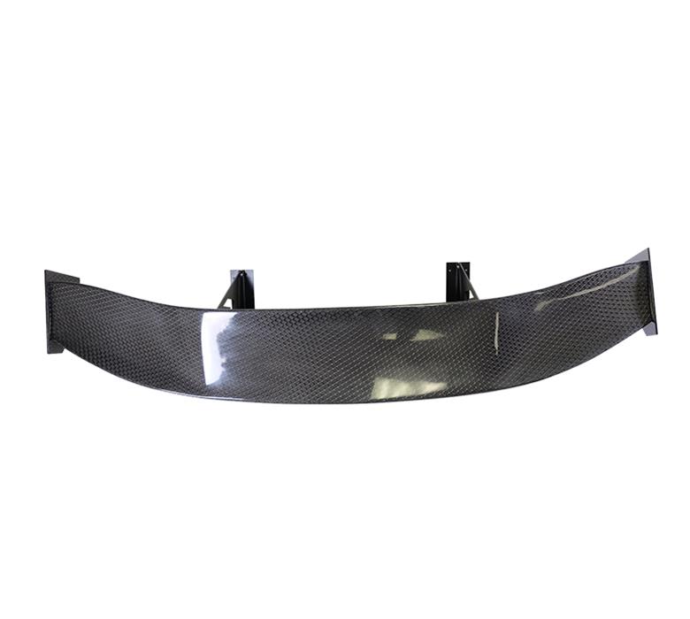 NRG Adjustable Carbon Fiber Spoilers CARB-A692NRG Spoiler - Universal (69") w/NRG logo w/Diamond-Honey stand thumbnail 6