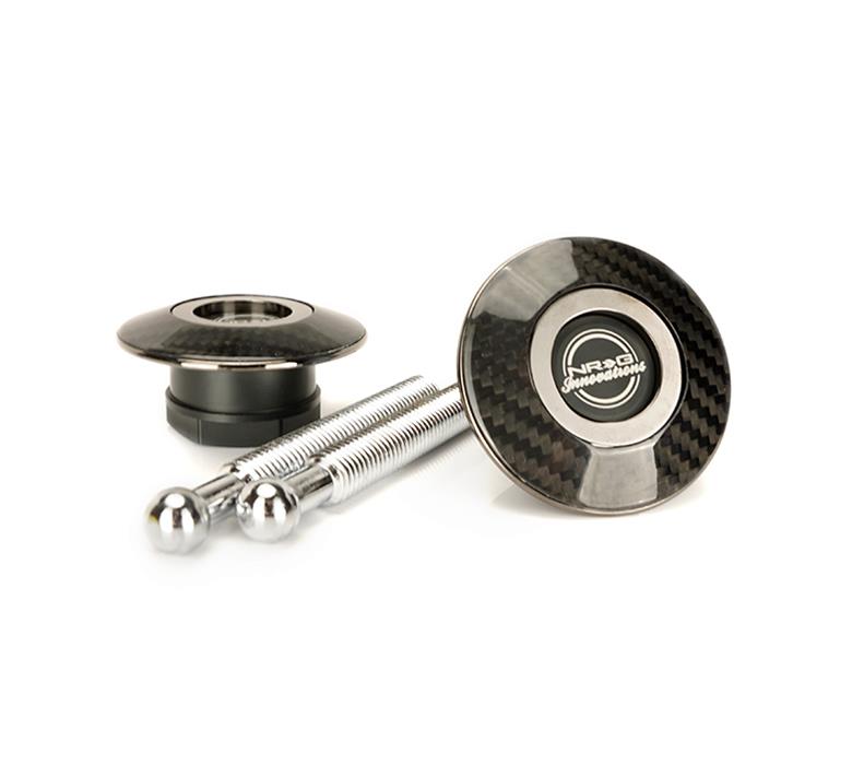 NRG Carbon Fiber Overlay Hood Locks CHL-300 Lock