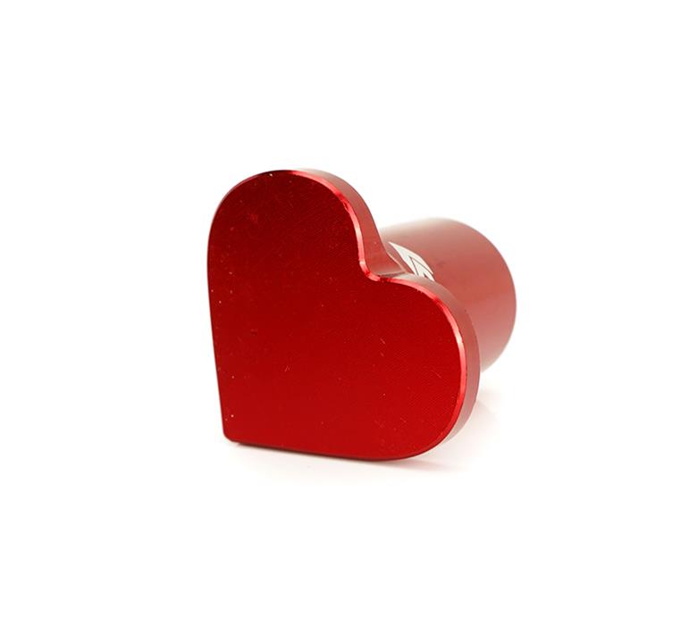 NRG Heart Shape Drift Button Honda - Red thumbnail 2