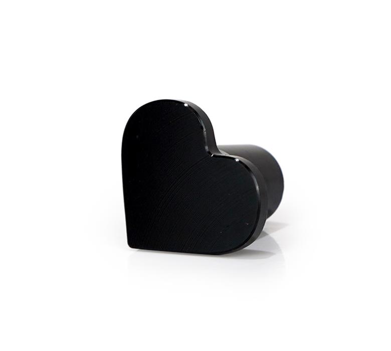 NRG Drift Button Heart Shape Lexus - Black thumbnail 2