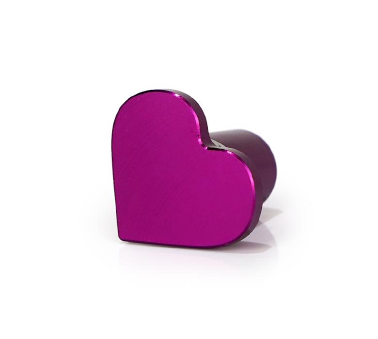 NRG Drift Button Heart Shape Lexus - Purple thumbnail 2