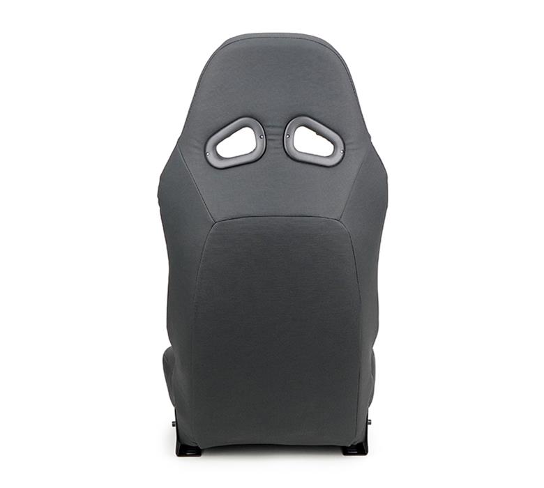 NRG Defender Water Resistant Steel Frame Suspension Seats Black w/ Black Trim & Yellow Embroidery thumbnail 5