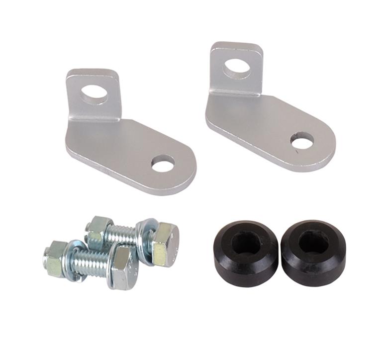 NRG Engine Dampers EDA-105RD Damper - B Series - Red Damper w/ Silver Brackets