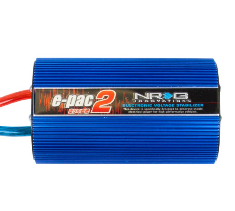 NRG EPAC2 Electronic Voltage Stabilizers EPAC-200BL Stabilizer- blue