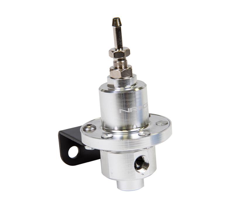 NRG Innovations Fuel Pressure Regulators FRG-100SL Silver Regulator
